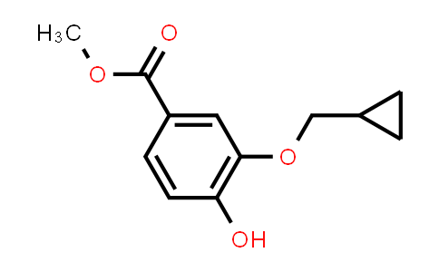 848574-60-7 | 3-(cyclopropylmethoxy)-4-hydroxybenzoic acid methyl ester