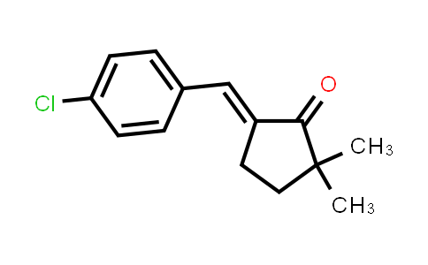 CAS No. 131984-21-9, (E)-5[(4-chlorophenyl)methylene]-2,2-dimethylcyclopentanone