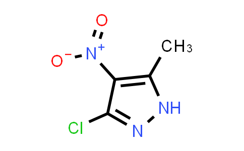 CAS No. 6814-58-0, 3-chloro-5-methyl-4-nitro-1H-pyrazole