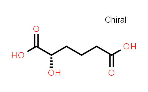 CAS No. 18294-85-4, (2S)-2-hydroxy-hexanedioic acid