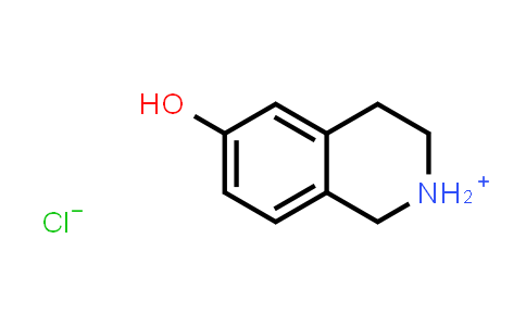 CAS No. 63905-73-7, 6-hydroxy-1,2,3,4-tetrahydroisoquinolinium chloride