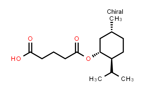 CAS No. 220621-22-7, L-Monomenthyl glutarate