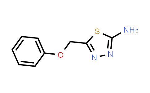 CAS No. 121068-32-4, 5-(Phenoxymethyl)-1,3,4-thiadiazol-2-amine