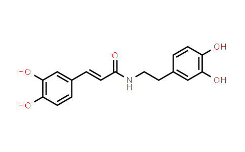 CAS No. 103188-49-4, (2E)-3-(3,4-dihydroxyphenyl)-N-[2-(3,4-dihydroxyphenyl)ethyl]prop-2-enamide