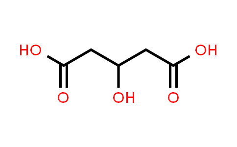 CAS No. 638-18-6, 3-hydroxypentanedioic acid