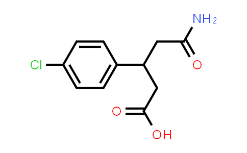 CAS No. 1141-23-7, 3-(4-Chlorophenyl)glutaramic acid