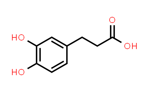 CAS No. 1078-61-1, 3,4-dihydroxyphenylpropionic acid