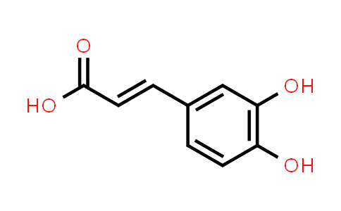 CAS No. 331-39-5, 3,4-Dihydroxycinnamic acid