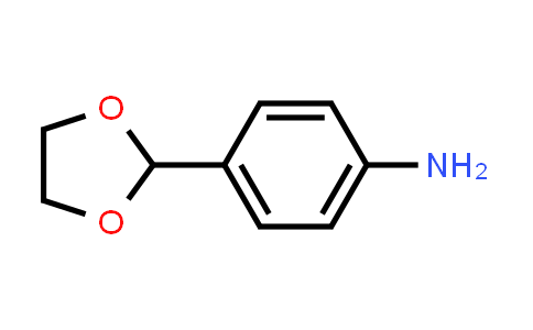 CAS No. 19073-14-4, 4-(1,3-Dioxolan-2-yl)aniline