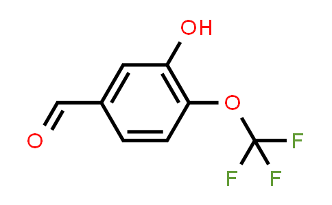 CAS No. 1208078-41-4, 3-Hydroxy-4-(trifluoromethoxy)benzaldehyde