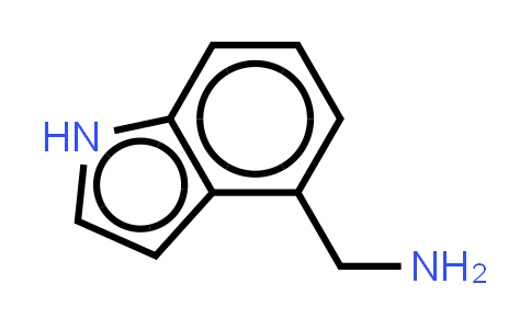 CAS No. 3468-18-6, (1H-Indol-4-ymetyl)amine