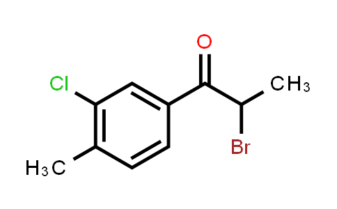 CAS No. 175135-93-0, 2-Bromo-3’-chloro-4'-methylpropiophenone