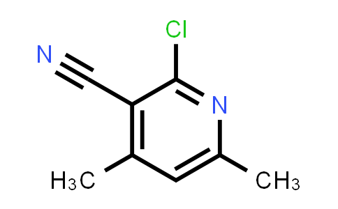 CAS No. 14237-71-9, 2-Chloro-3-cyano-4,6-dimethylpyridine