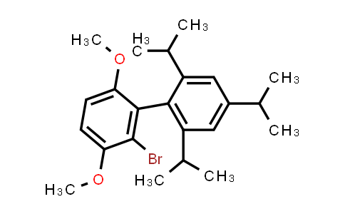 1402393-56-9 | 2-Bromo-2',4',6'-triisopropyl-3,6-dimethoxy-1,1'-biphenyl