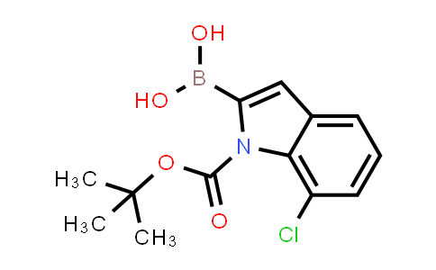 1000068-24-5 | (1-(tert-Butoxycarbonyl)-7-chloro-1H-indol-2-yl)boronic acid