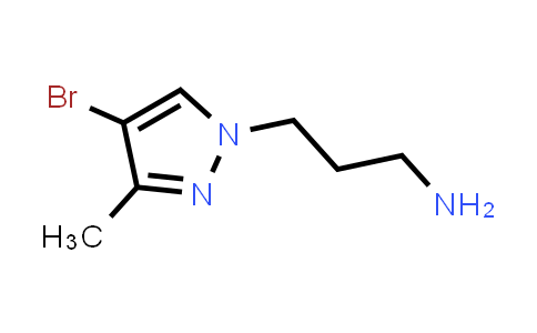 1000802-71-0 | 1H-Pyrazole-1-propanamine, 4-bromo-3-methyl-