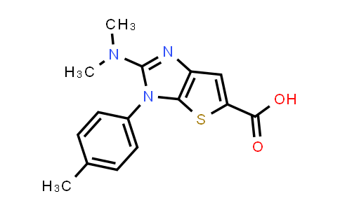 1000932-46-6 | 3H-Thieno[2,3-d]imidazole-5-carboxylic acid, 2-(dimethylamino)-3-(4-methylphenyl)-