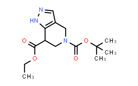 1000994-24-0 | 5-(tert-Butyl) 7-ethyl 1,4,6,7-tetrahydro-5H-pyrazolo[4,3-c]pyridine-5,7-dicarboxylate