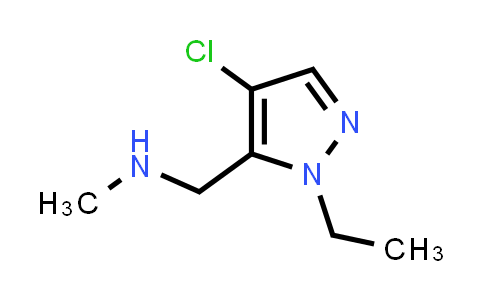 1002032-51-0 | 1H-Pyrazole-5-methanamine, 4-chloro-1-ethyl-N-methyl-