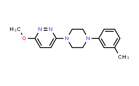 100241-46-1 | 3-Methoxy-6-[4-(3-methylphenyl)-1-piperazinyl]pyridazine