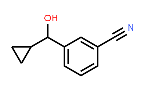 1002750-36-8 | Benzonitrile, 3-(cyclopropylhydroxymethyl)-