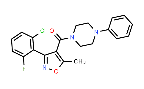 1003281-89-7 | Methanone, [3-(2-chloro-6-fluorophenyl)-5-methyl-4-isoxazolyl](4-phenyl-1-piperazinyl)-