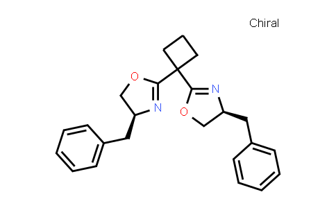 1003886-03-0 | (4S,4'S)-2,2'-Cyclobutylidenebis[4,5-dihydro-4-(phenylmethyl)oxazole]