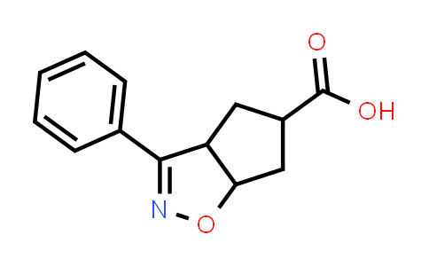 1005040-08-3 | 4H-Cyclopent[d]isoxazole-5-carboxylic acid, 3a,5,6,6a-tetrahydro-3-phenyl-