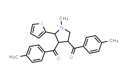 1005073-67-5 | Methanone, 1,1'-[1-methyl-5-(2-thienyl)-3,4-pyrrolidinediyl]bis[1-(4-methylphenyl)-