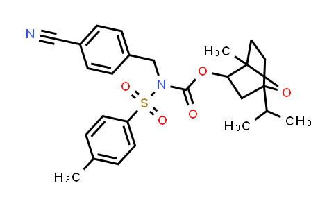 1005096-41-2 | Carbamic acid, N-[(4-cyanophenyl)methyl]-N-[(4-methylphenyl)sulfonyl]-, 1-methyl-4-(1-methylethyl)-7-oxabicyclo[2.2.1]hept-2-yl ester