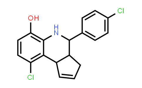 1005116-38-0 | 9-Chloro-4-(4-chlorophenyl)-3a,4,5,9b-tetrahydro-3H-cyclopenta[c]quinolin-6-ol