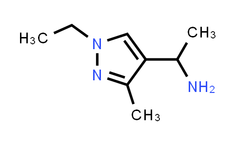 1005679-02-6 | 1H-Pyrazole-4-methanamine, 1-ethyl-α,3-dimethyl-