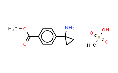 1006037-04-2 | Benzoic acid, 4-(1-aminocyclopropyl)-, methyl ester, (methanesulfonate) (1:1)