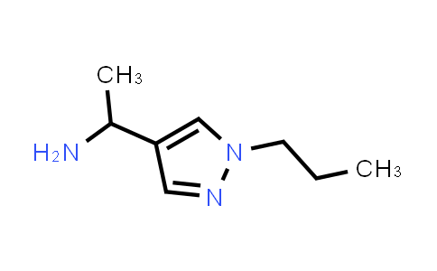 1006457-13-1 | 1H-Pyrazole-4-methanamine, α-methyl-1-propyl-