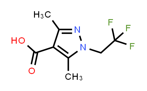 1006462-32-3 | 3,5-Dimethyl-1-(2,2,2-trifluoroethyl)-1H-pyrazole-4-carboxylic acid