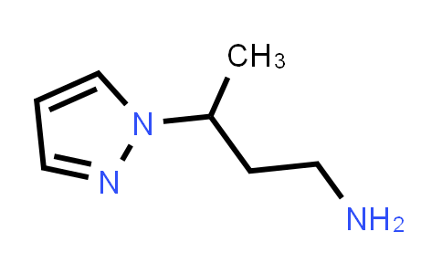 1006480-55-2 | 3-(1H-Pyrazol-1-yl)butan-1-amine