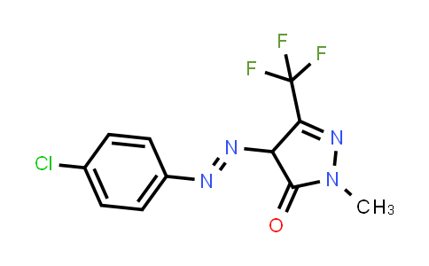 1007016-64-9 | 3H-Pyrazol-3-one, 4-[2-(4-chlorophenyl)diazenyl]-2,4-dihydro-2-methyl-5-(trifluoromethyl)-
