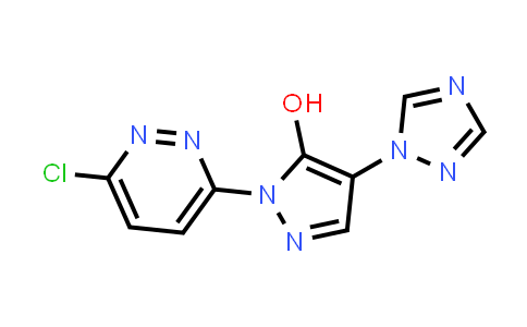 1007038-60-9 | 1H-Pyrazol-5-ol, 1-(6-chloro-3-pyridazinyl)-4-(1H-1,2,4-triazol-1-yl)-