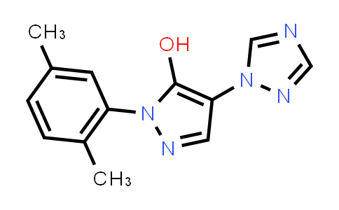 1007237-29-7 | 1H-Pyrazol-5-ol, 1-(2,5-dimethylphenyl)-4-(1H-1,2,4-triazol-1-yl)-