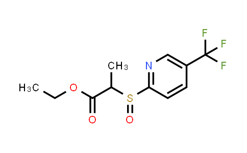 1007237-36-6 | Propanoic acid, 2-[[5-(trifluoromethyl)-2-pyridinyl]sulfinyl]-, ethyl ester