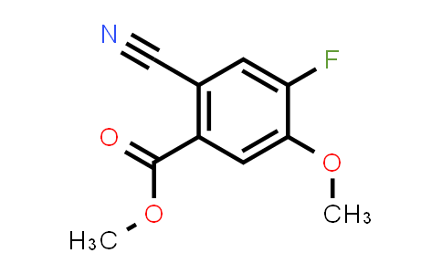 1007455-23-3 | Benzoic acid, 2-cyano-4-fluoro-5-methoxy-, methyl ester