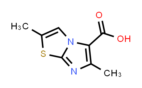 1007875-19-5 | 2,6-Dimethylimidazo[2,1-b]thiazole-5-carboxylic acid