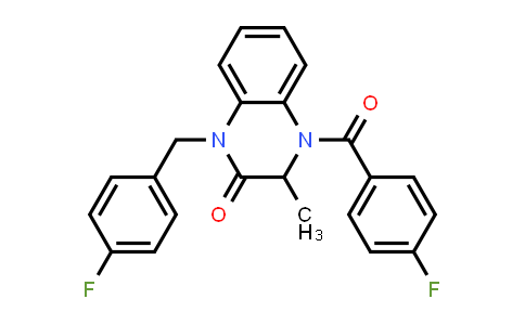 1007920-86-6 | 2(1H)-Quinoxalinone, 4-(4-fluorobenzoyl)-1-[(4-fluorophenyl)methyl]-3,4-dihydro-3-methyl-