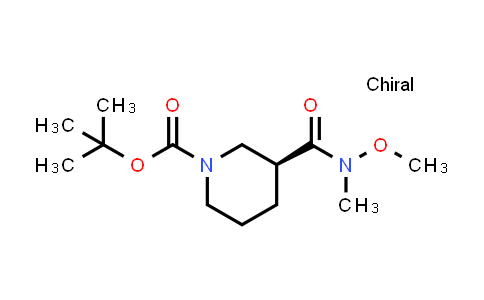 1008562-93-3 | (S)-3-(N-Methoxy-N-methylcarbamoyl)piperidine-1-carboxylic acid tert-butyl ester