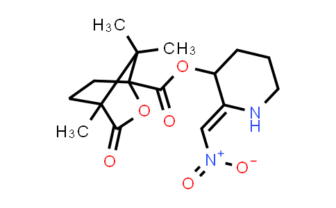 1008593-07-4 | 2-Oxabicyclo[2.2.1]heptane-1-carboxylic acid, 4,7,7-trimethyl-3-oxo-, 2-(nitromethylene)-3-piperidinyl ester