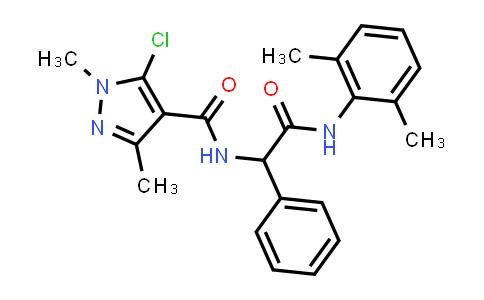 1008931-06-3 | 1H-Pyrazole-4-carboxamide, 5-chloro-N-[2-[(2,6-dimethylphenyl)amino]-2-oxo-1-phenylethyl]-1,3-dimethyl-