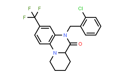 1008960-75-5 | 5H-Pyrido[1,2-a]quinoxalin-6(6aH)-one, 5-[(2-chlorophenyl)methyl]-7,8,9,10-tetrahydro-3-(trifluoromethyl)-