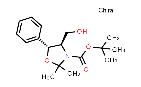 1009092-91-4 | tert-Butyl (4R,5R)-4-(hydroxymethyl)-2,2-dimethyl-5-phenyloxazolidine-3-carboxylate