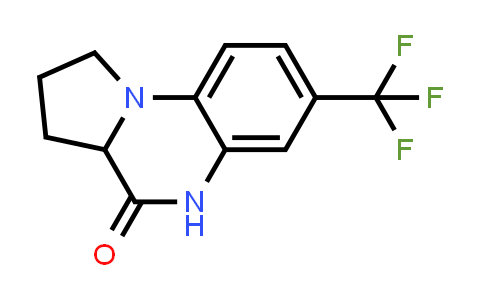 1009166-71-5 | Pyrrolo[1,2-a]quinoxalin-4(5H)-one, 1,2,3,3a-tetrahydro-7-(trifluoromethyl)-
