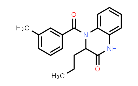 1009235-41-9 | 2(1H)-Quinoxalinone, 3,4-dihydro-4-(3-methylbenzoyl)-3-propyl-